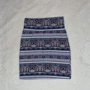 Charlotte Russe “Abstract Skirt”